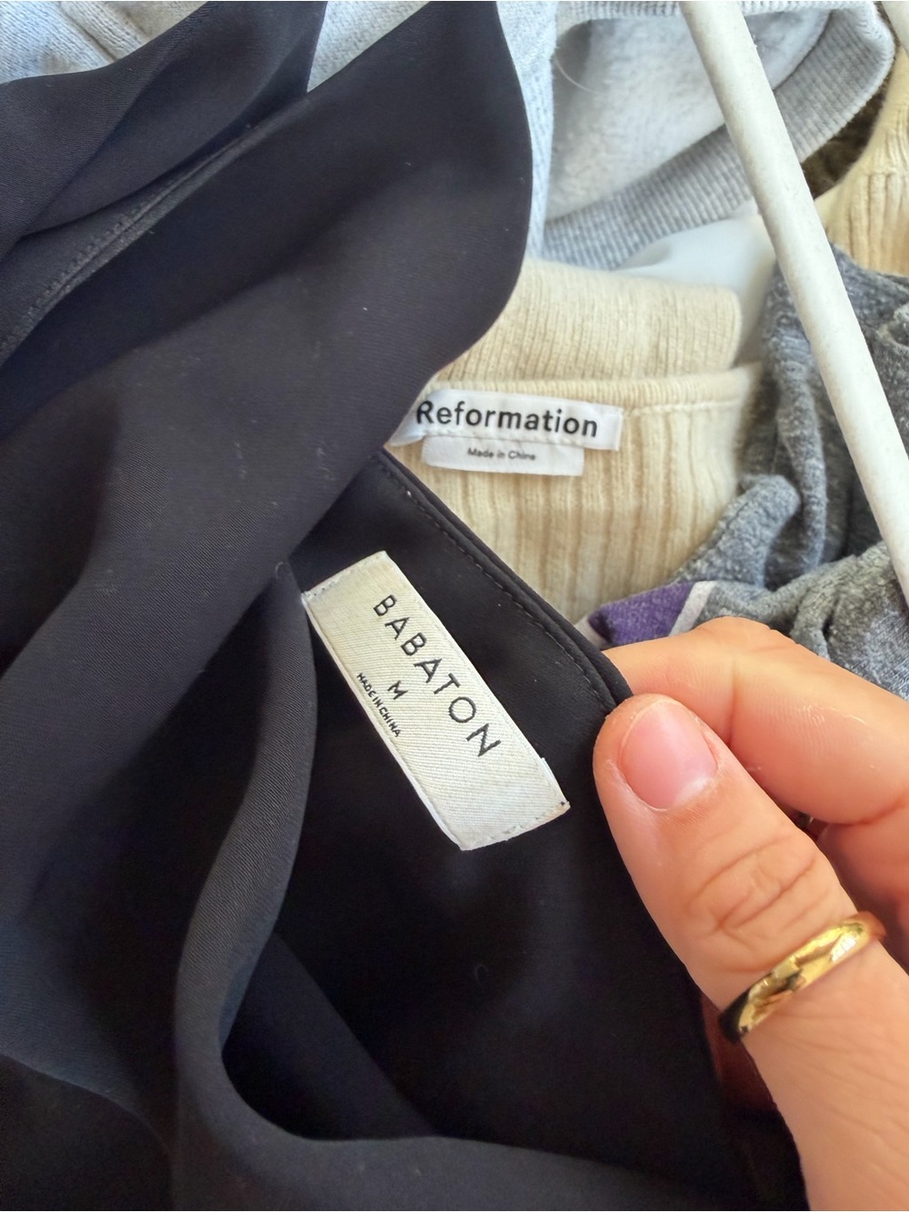 Aritzia Black Cami Top - Picture 3 of 3